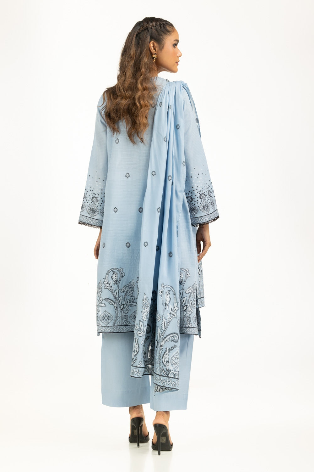 3PC Jacquard Suit