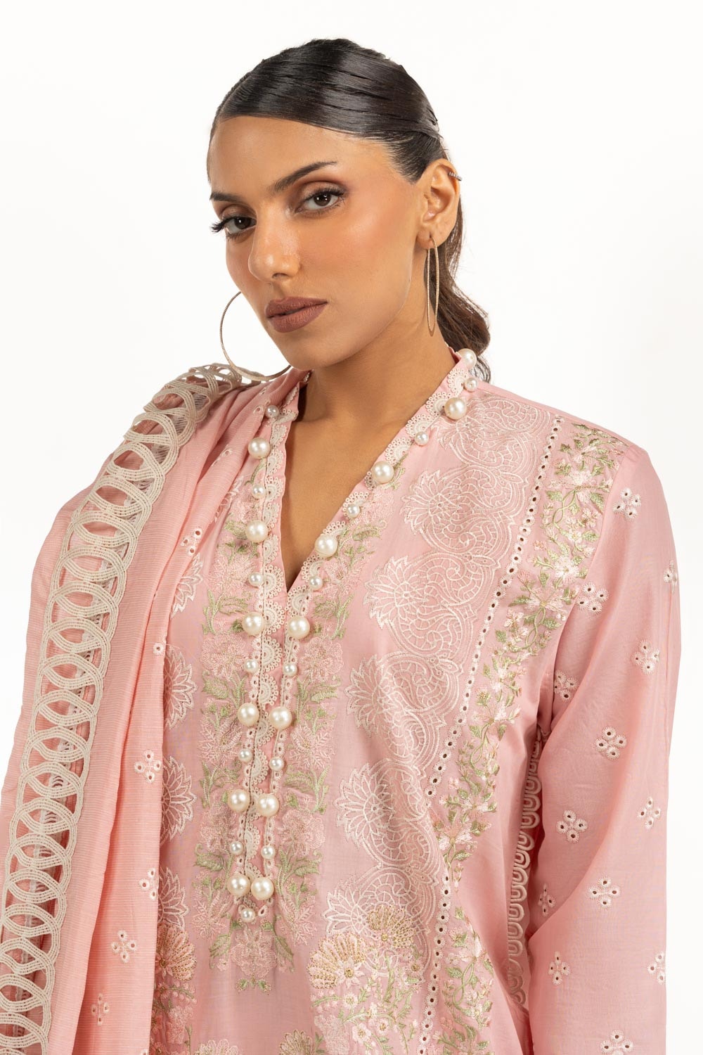 3PC Lawn Embroidered Suit