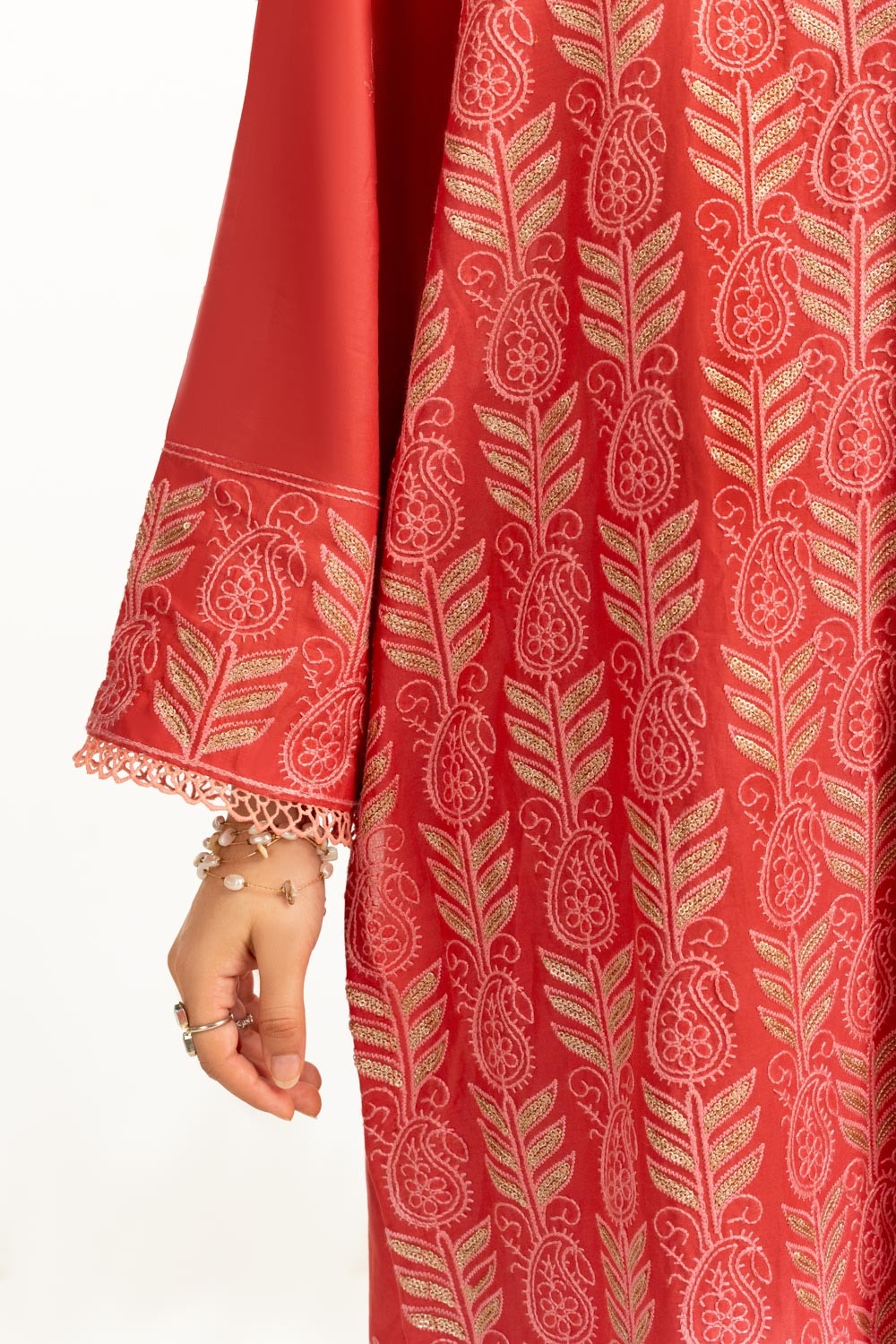 3PC Lawn Embroidered Suit