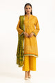 3PC Lawn Gold Printed Suit