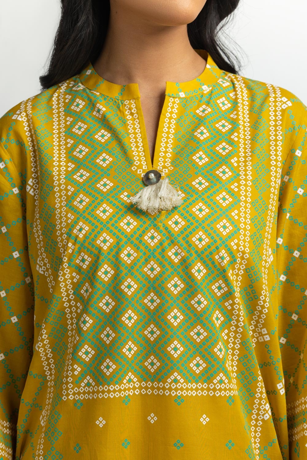 3Pc Lawn Lacquer Printed Suit
