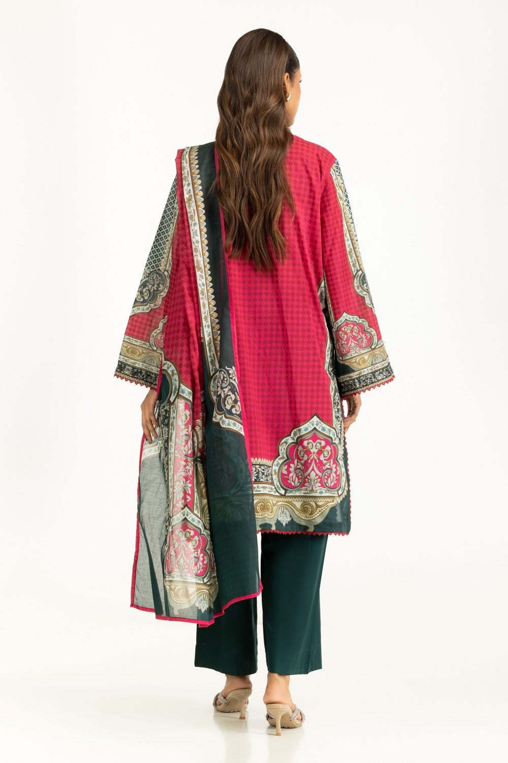3Pc Lawn Printed Suit