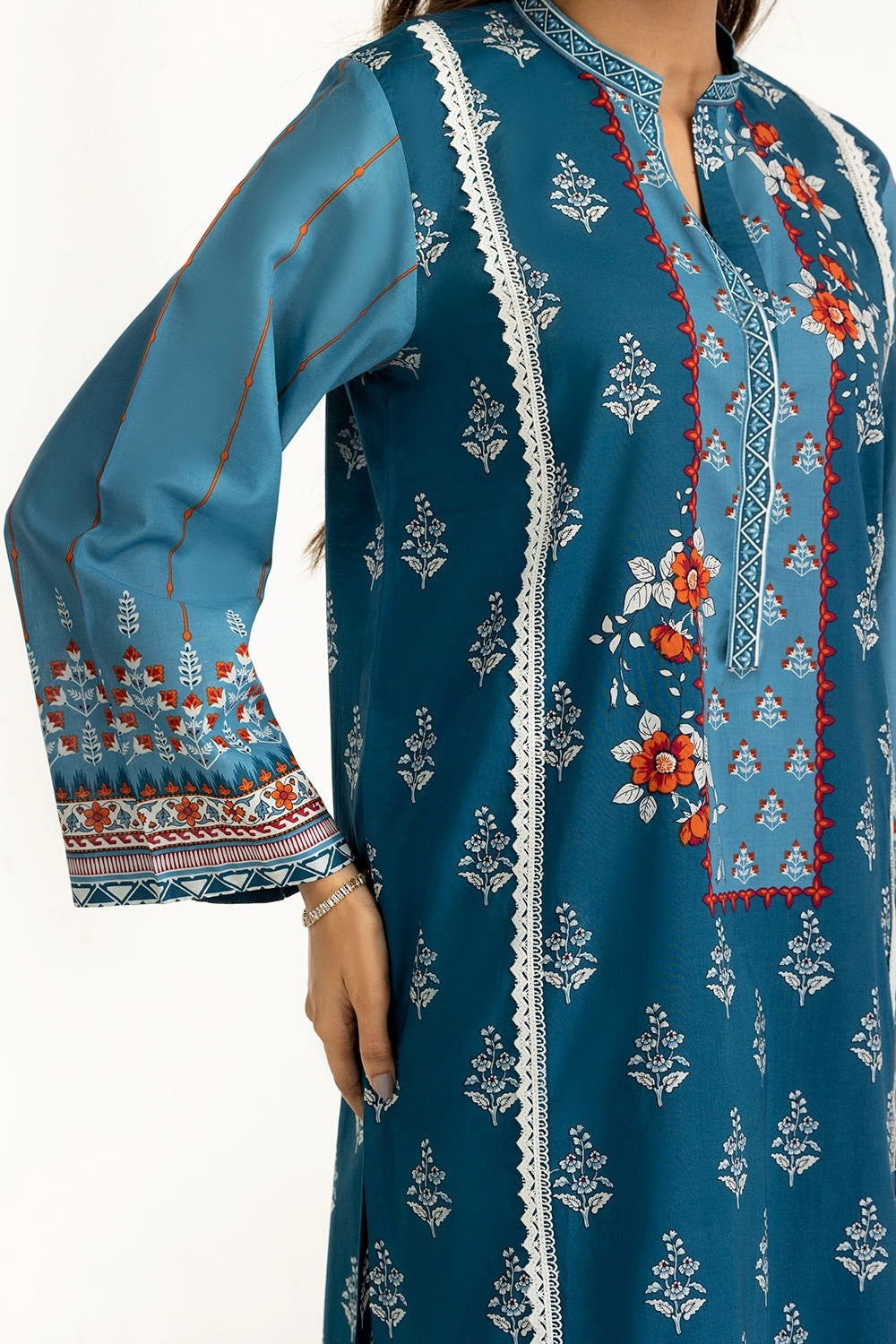 3Pc Lawn Printed Suit