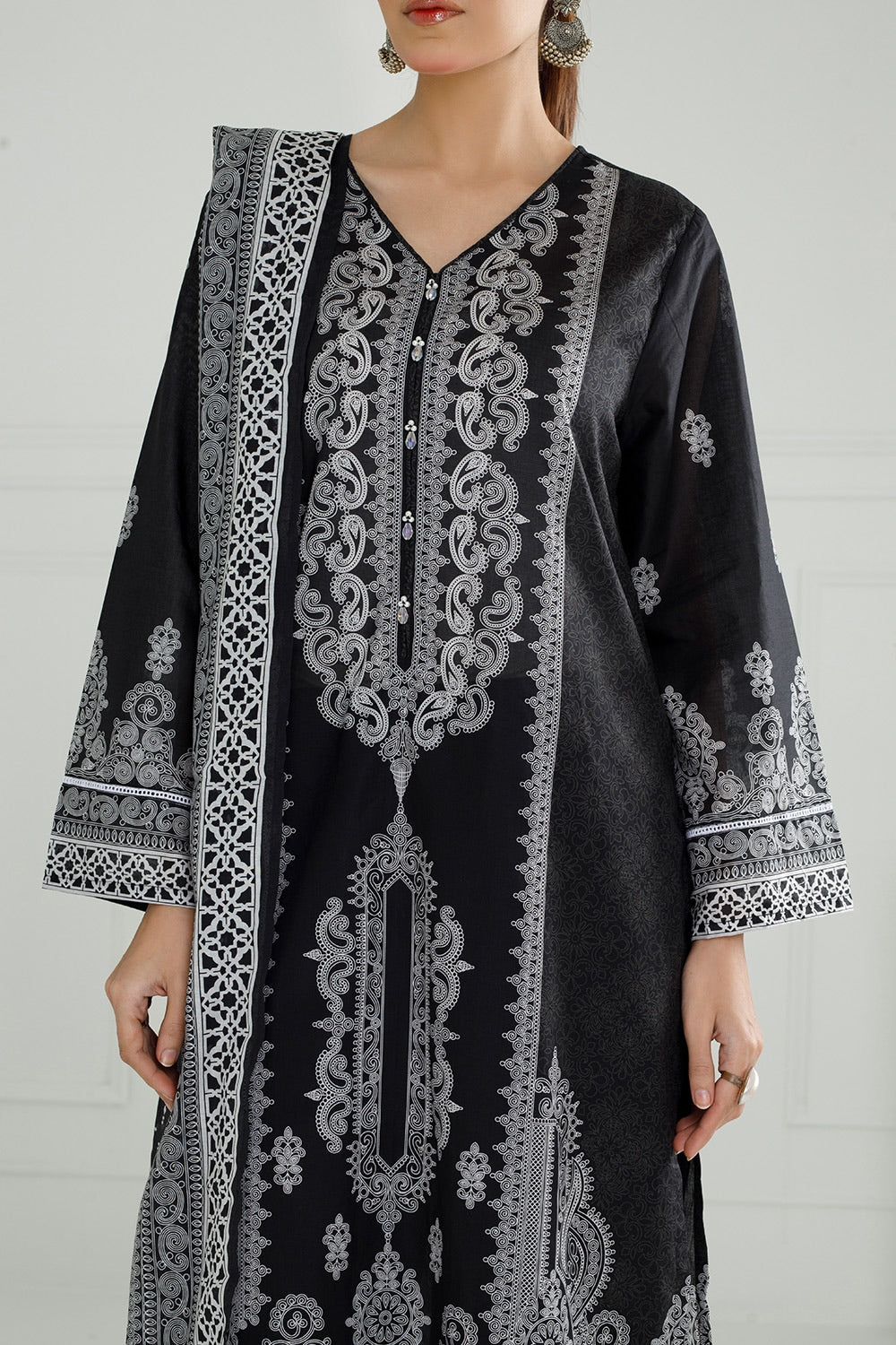 3Pc Lawn Printed Suit