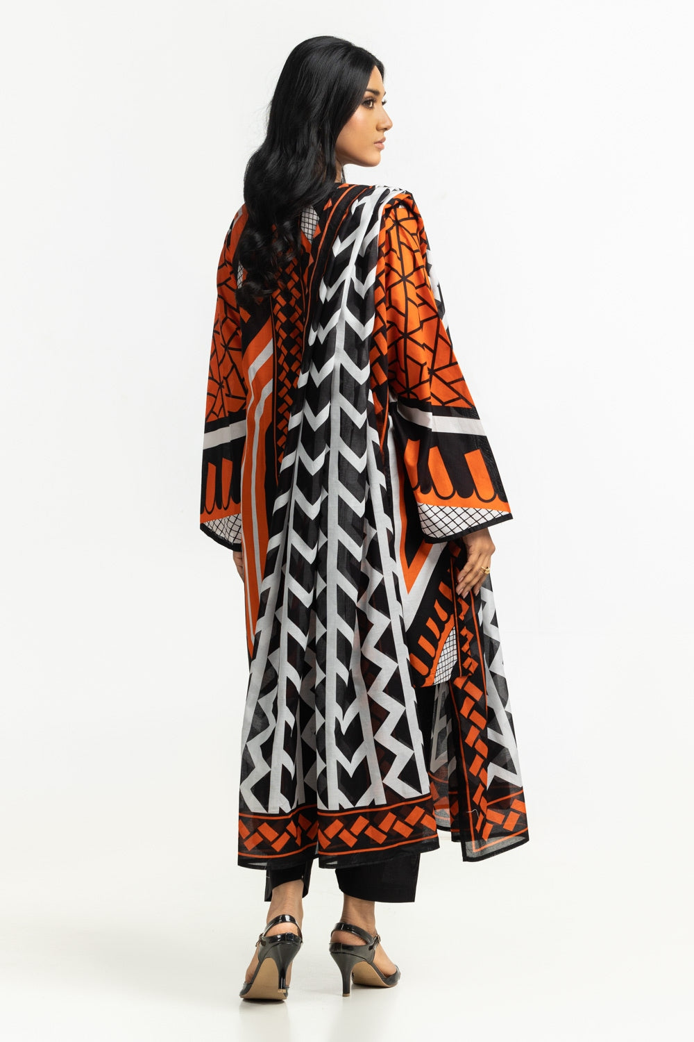 3Pc Lawn Printed Suit