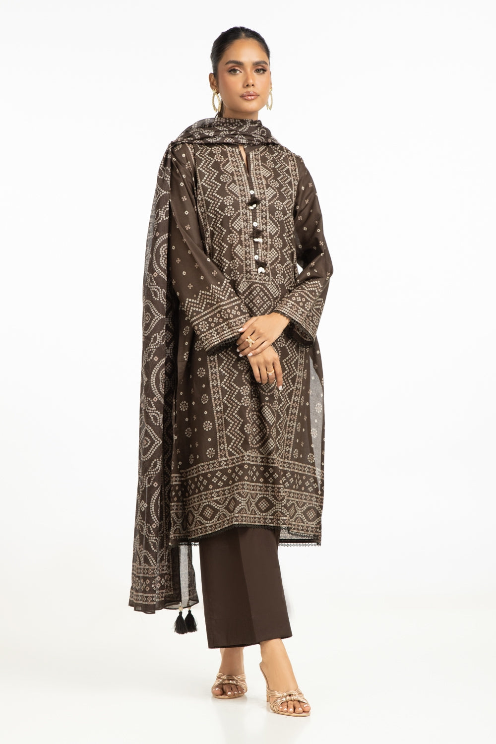 3PC Lawn Printed Suit