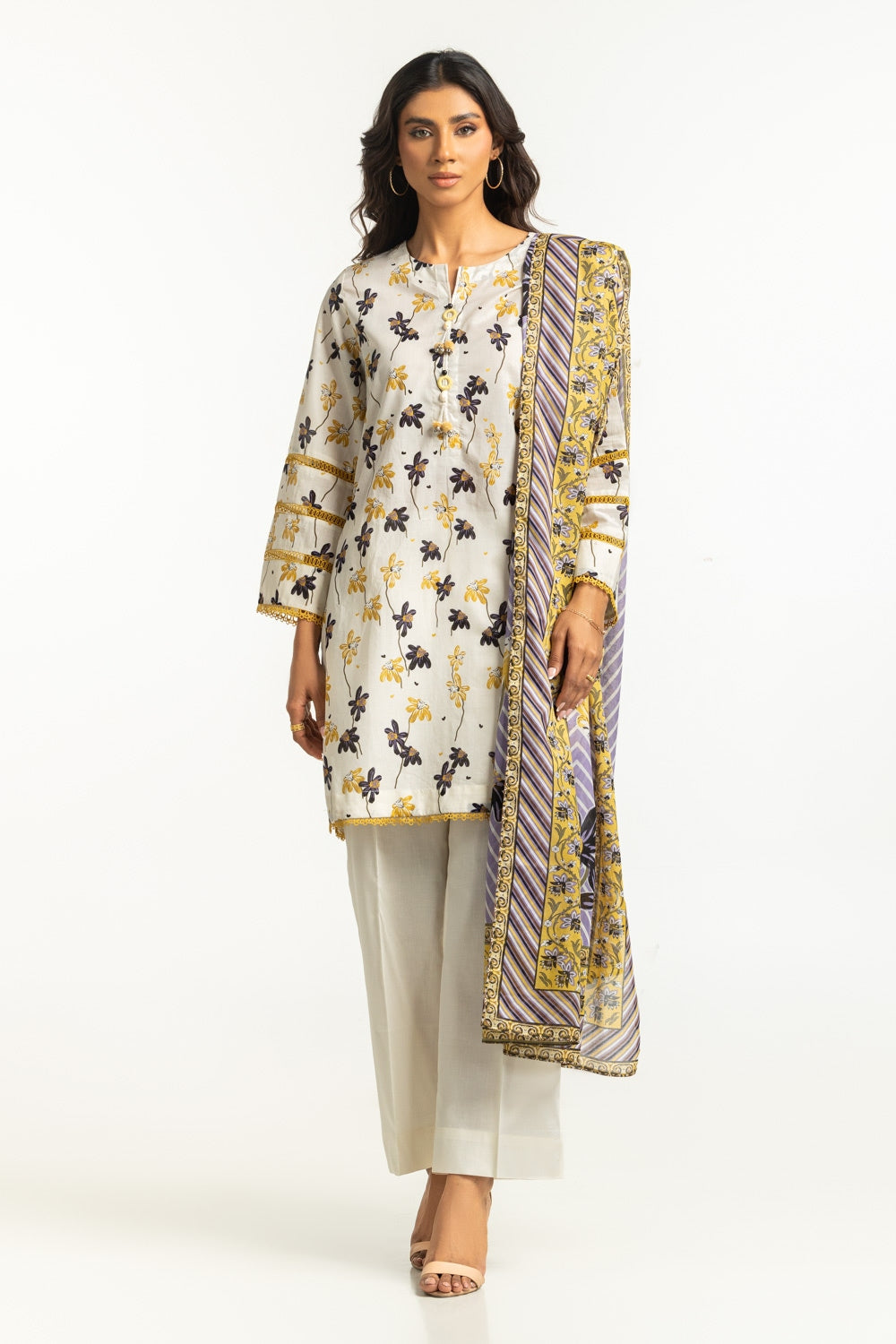 3PC Lawn Printed Suit