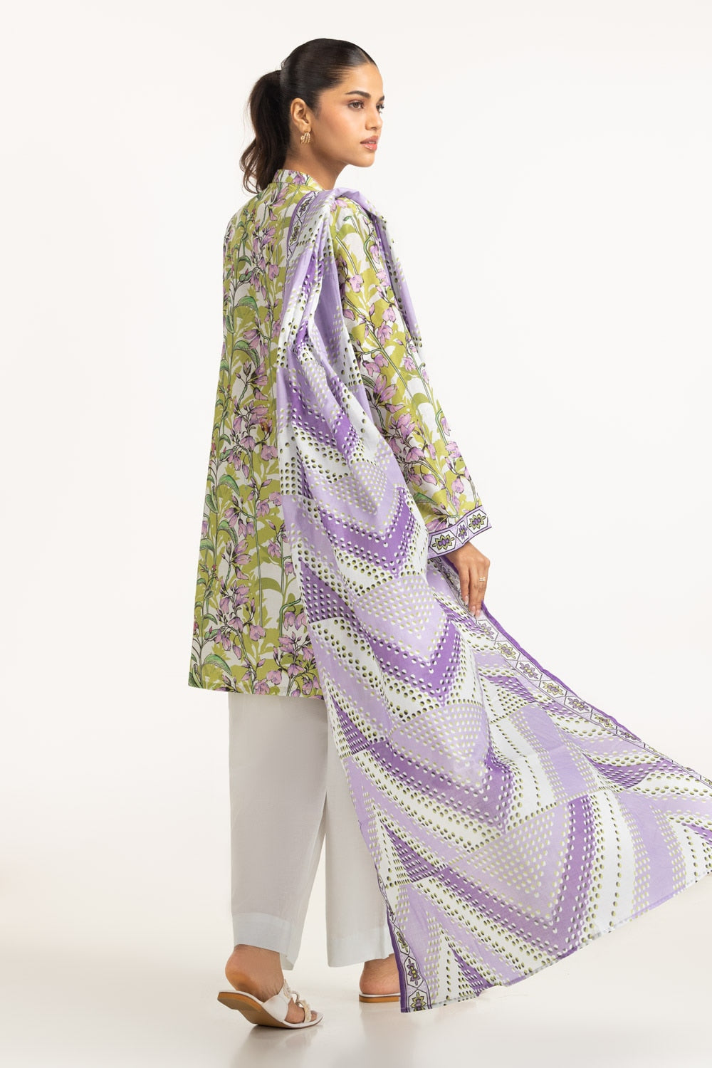 3Pc Lawn Printed Suit
