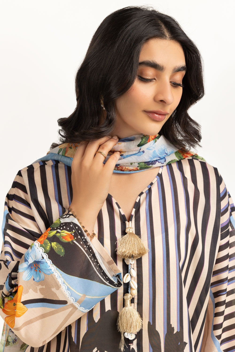 3Pc Lawn Printed Suit