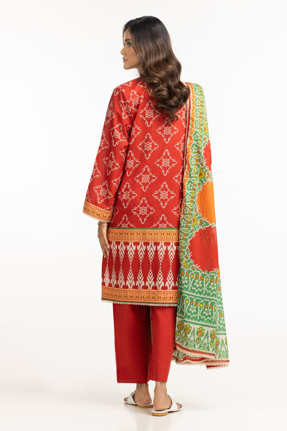 3Pc Lawn Printed Suit