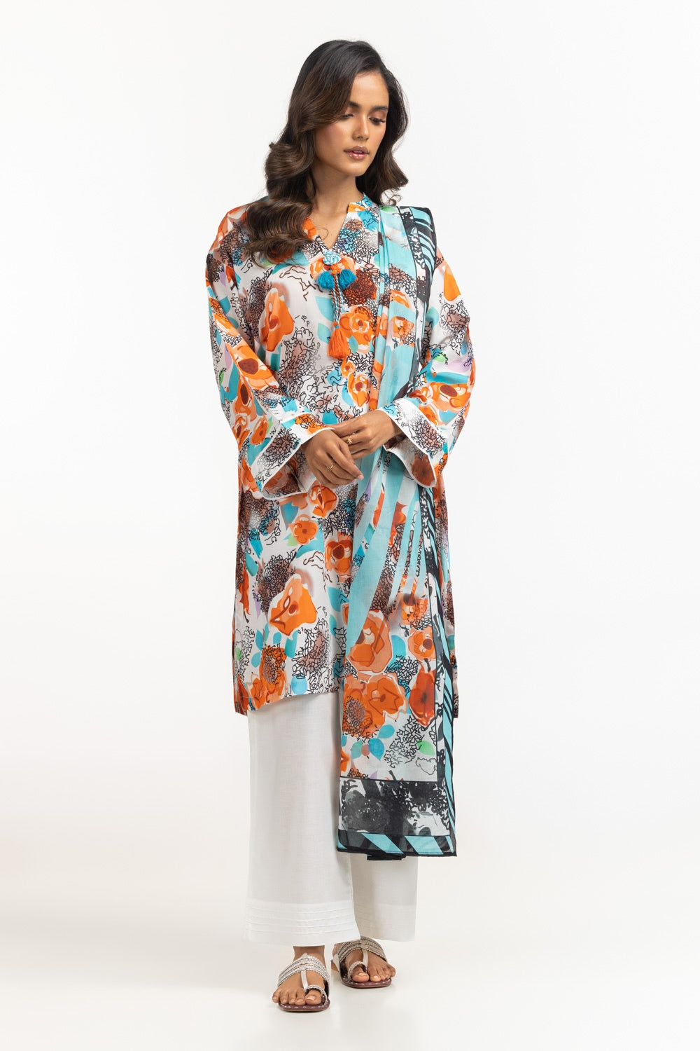 3PC Lawn Printed Suit