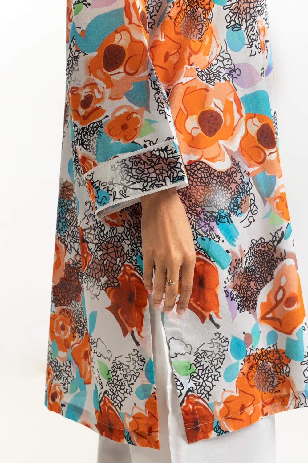 3Pc Lawn Printed Suit