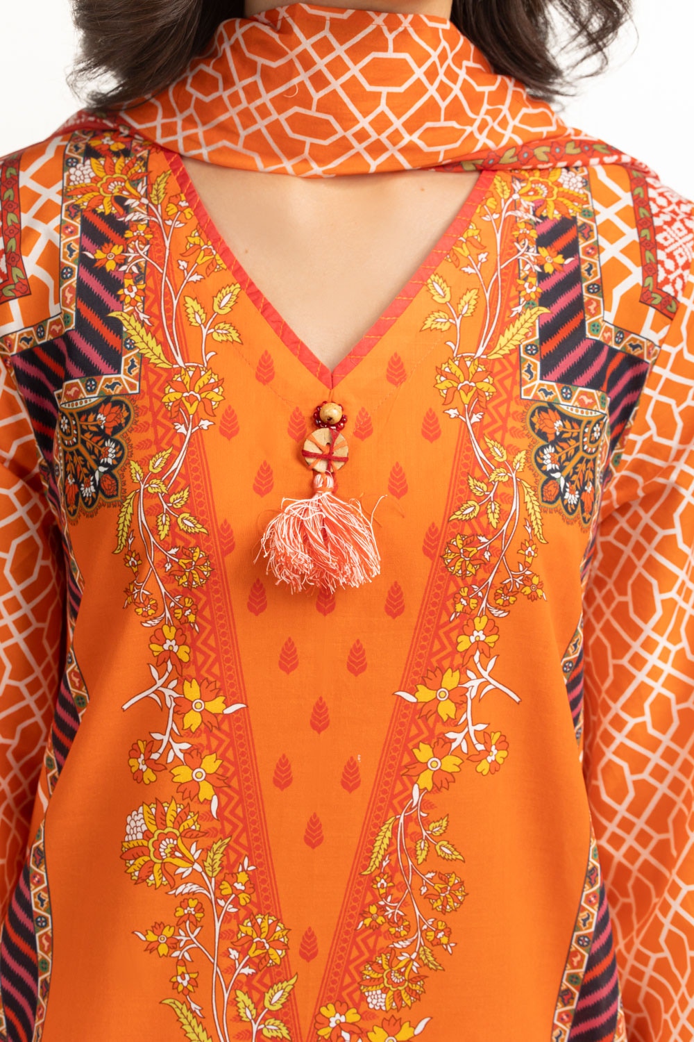 3Pc Lawn Printed Suit