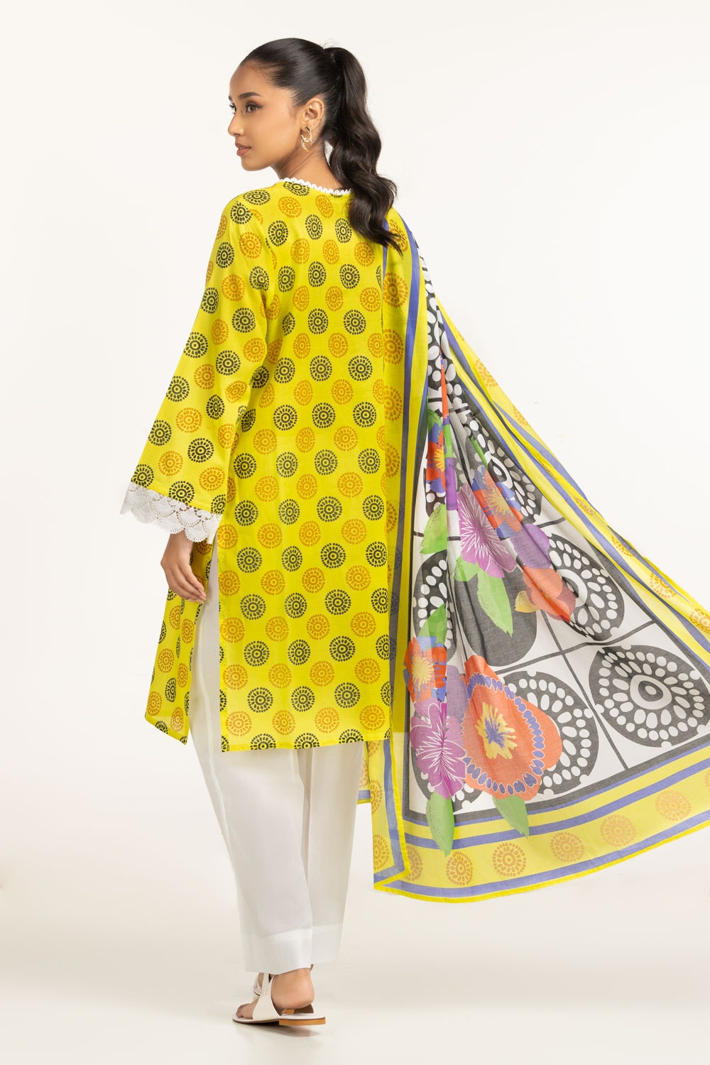 3Pc Lawn Printed Suit