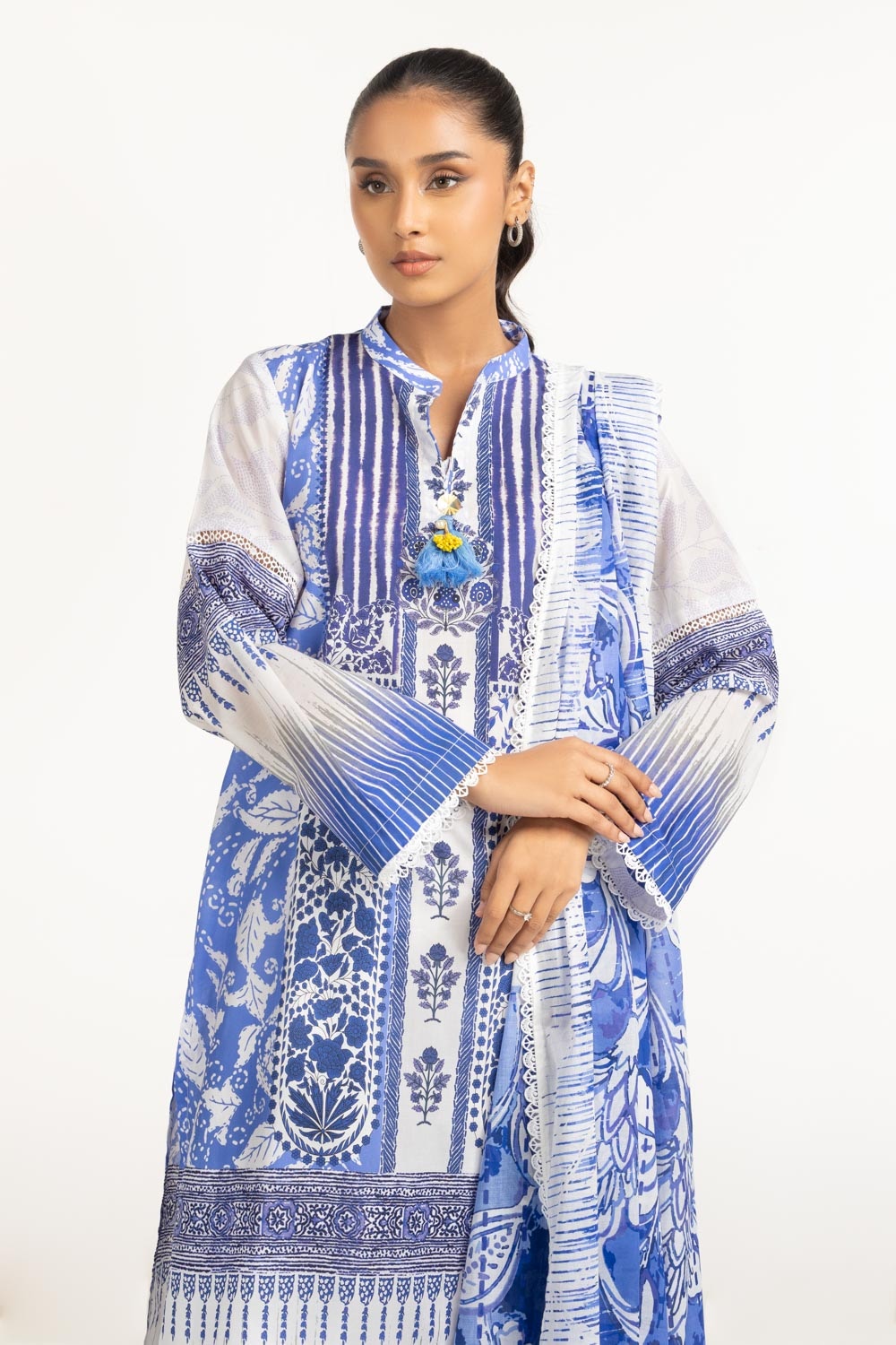 3Pc Lawn Printed Suit