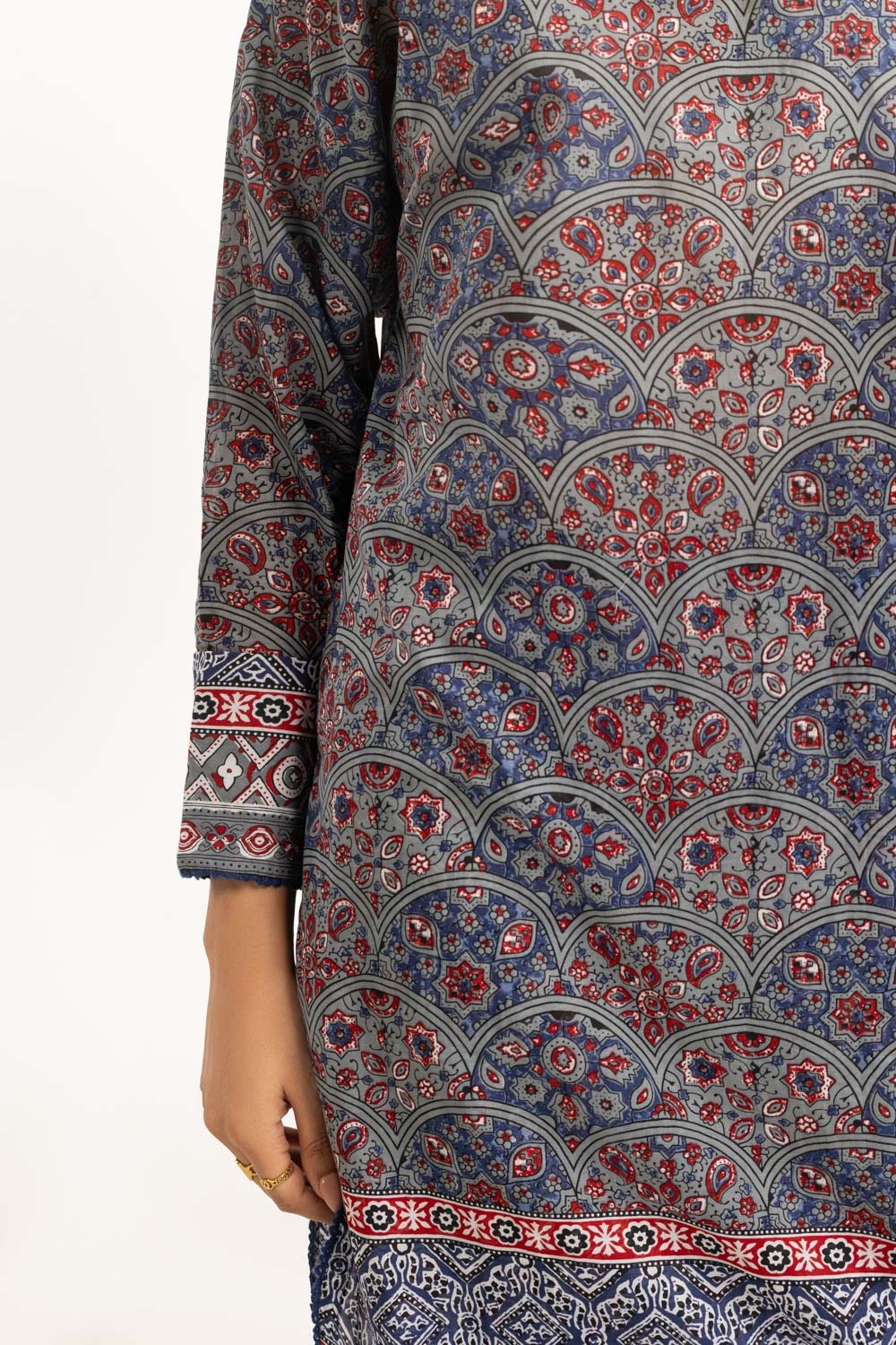 3Pc Lawn Printed Suit