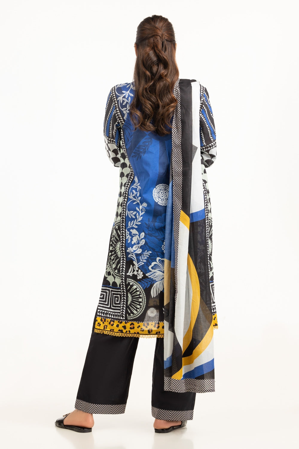 3Pc Lawn Printed Suit