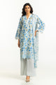 3PC Lawn Printed Suit with Embroidered