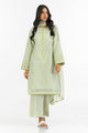 3Pc Paper-Cotton Embroidered Suit