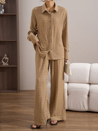 Fornells Textured Summer Suit