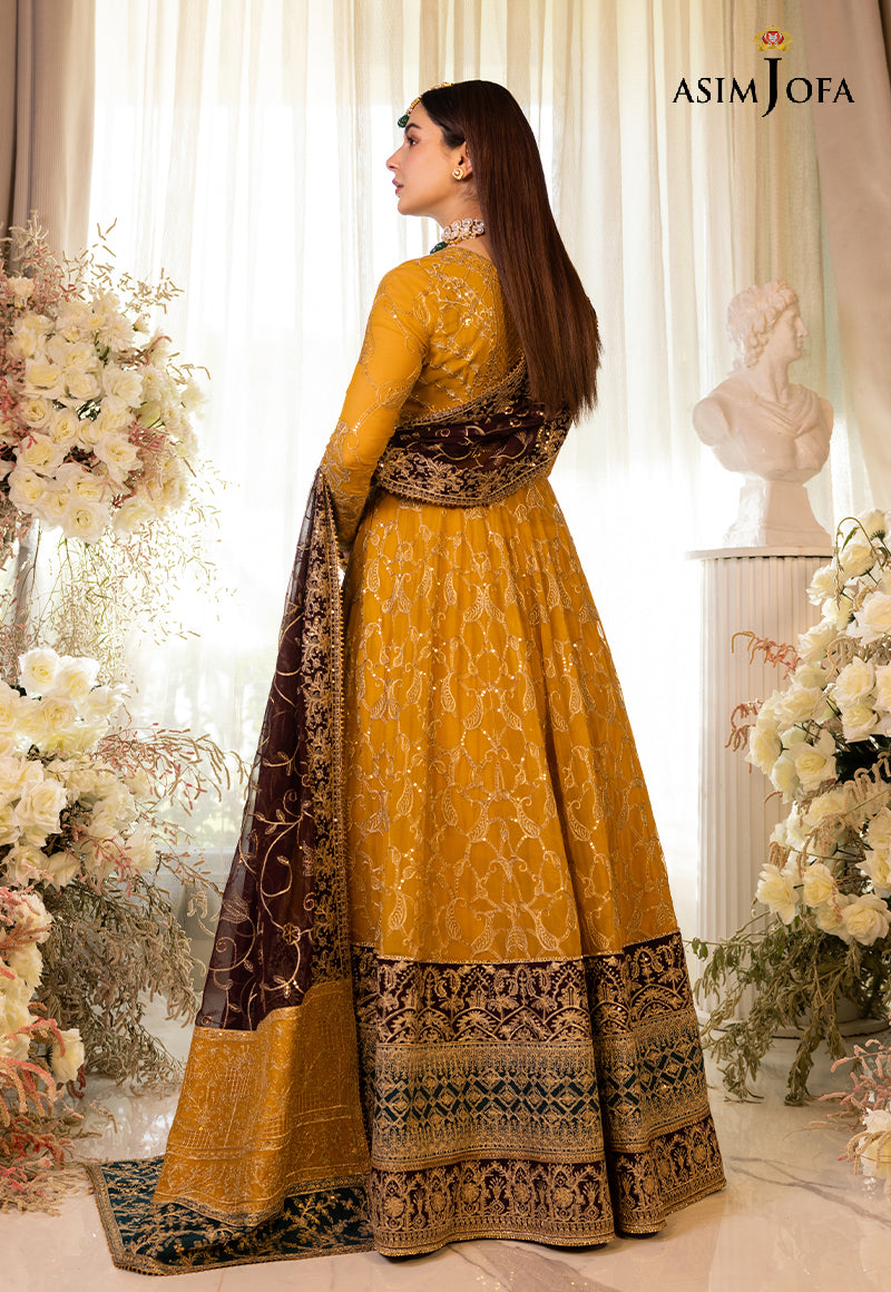 AJHJ-18 EMBROIDERED CHIFFON 3 PCS