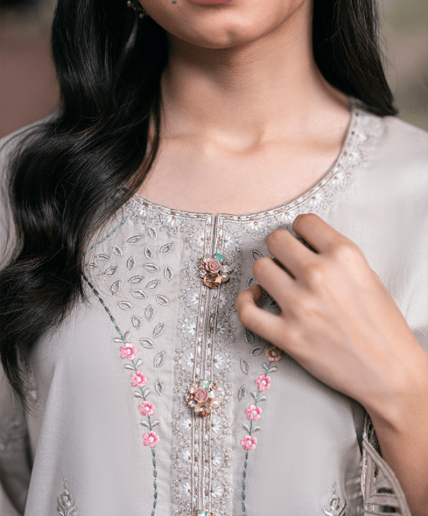 Gul Bagh Unstitched Embroidered Suit (3-Piece)