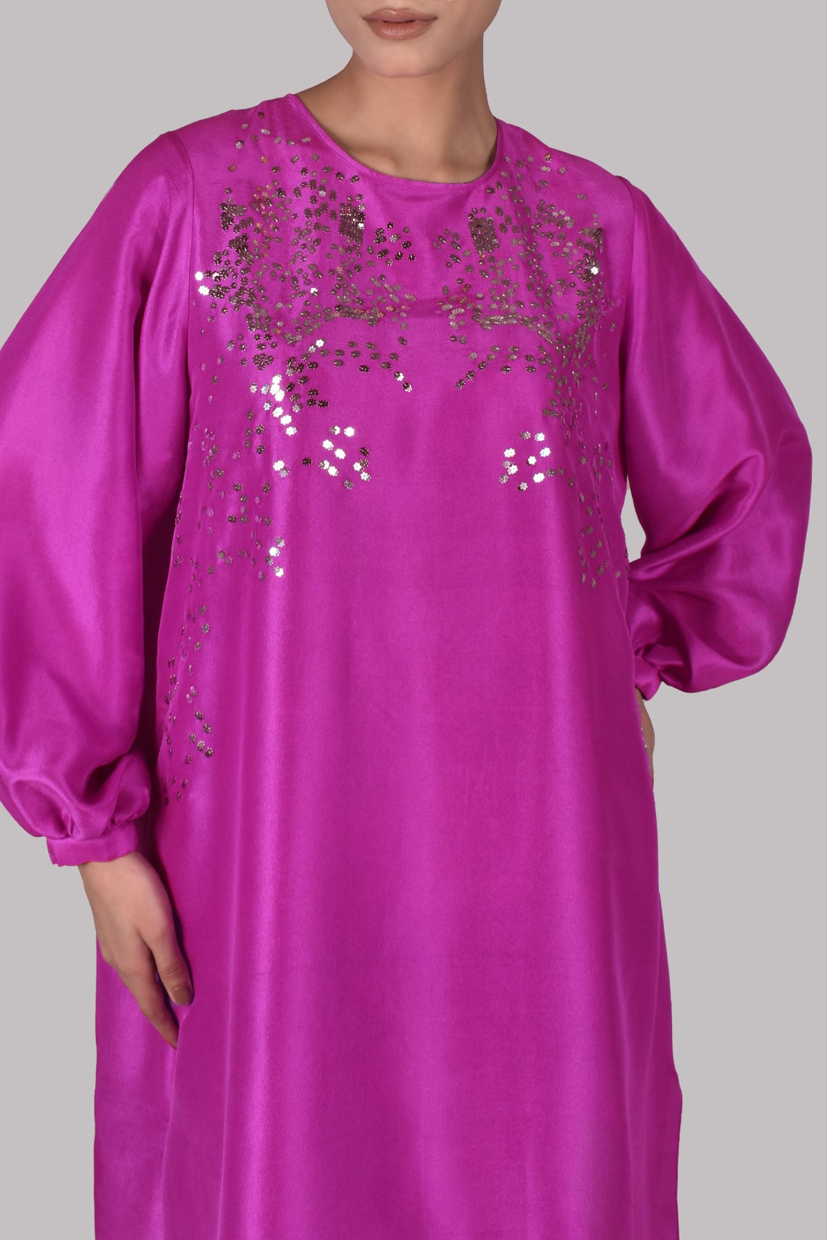Byzantium Embellished Raw Silk Set