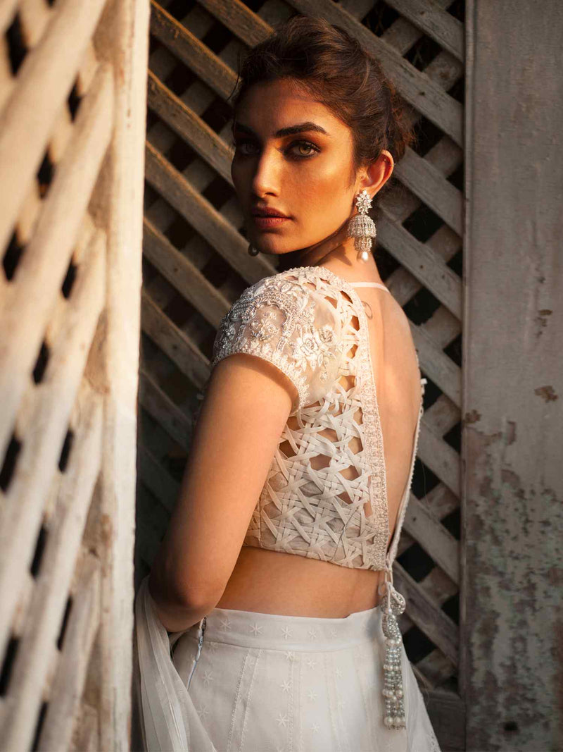 BLOUSE, LEHENGA &amp; DUPATTA
