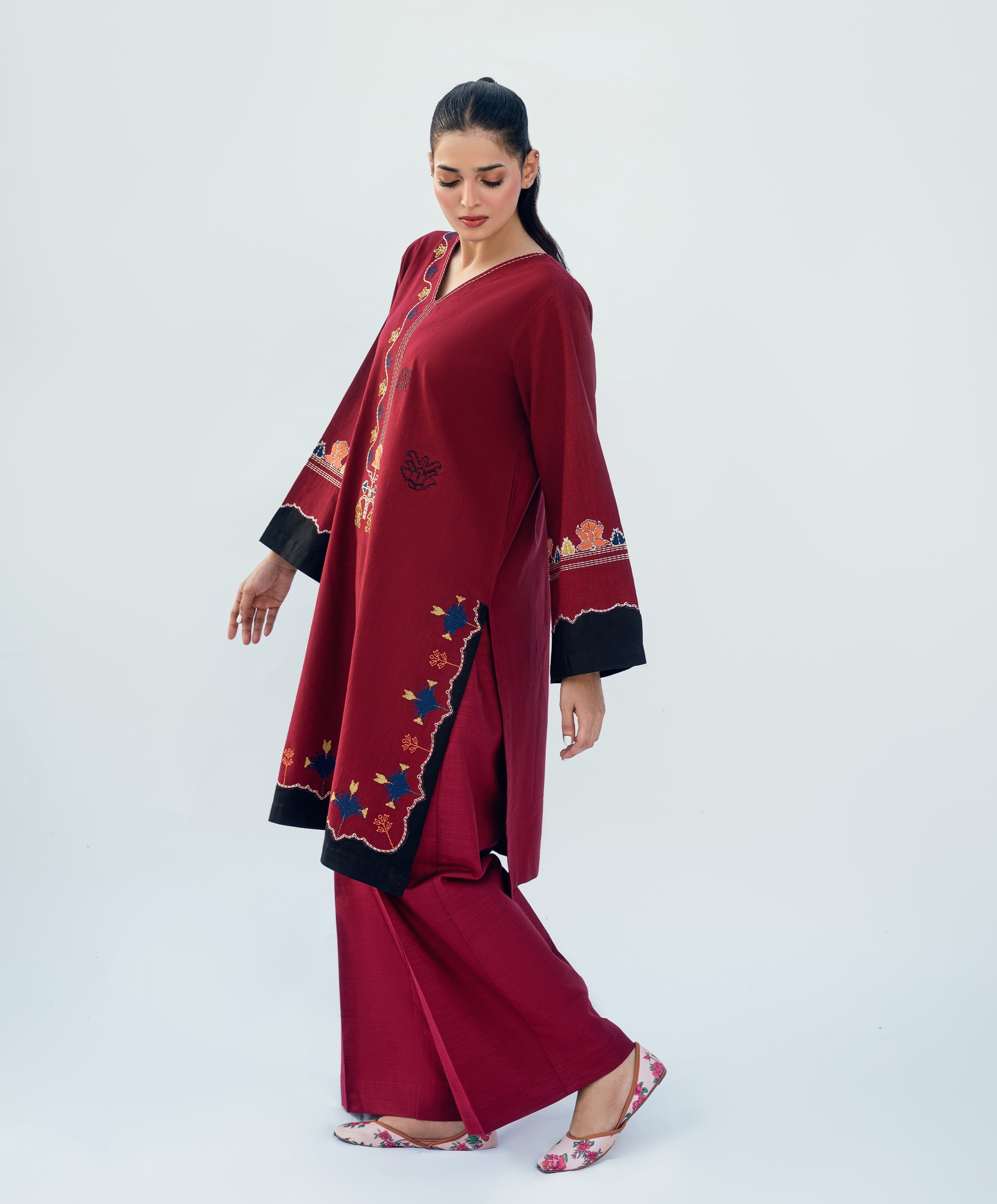 Folk Muse | 2 pc Stitched