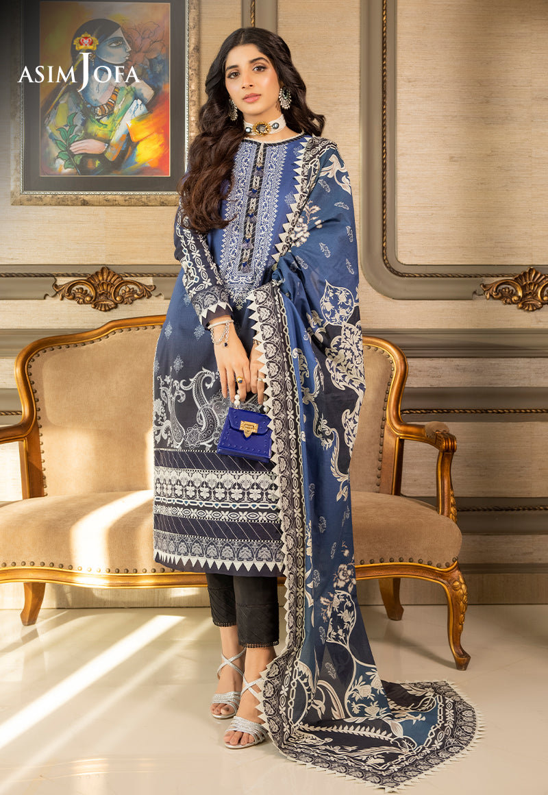 AJSD-07 PRINTED STITCHED 3 PCS