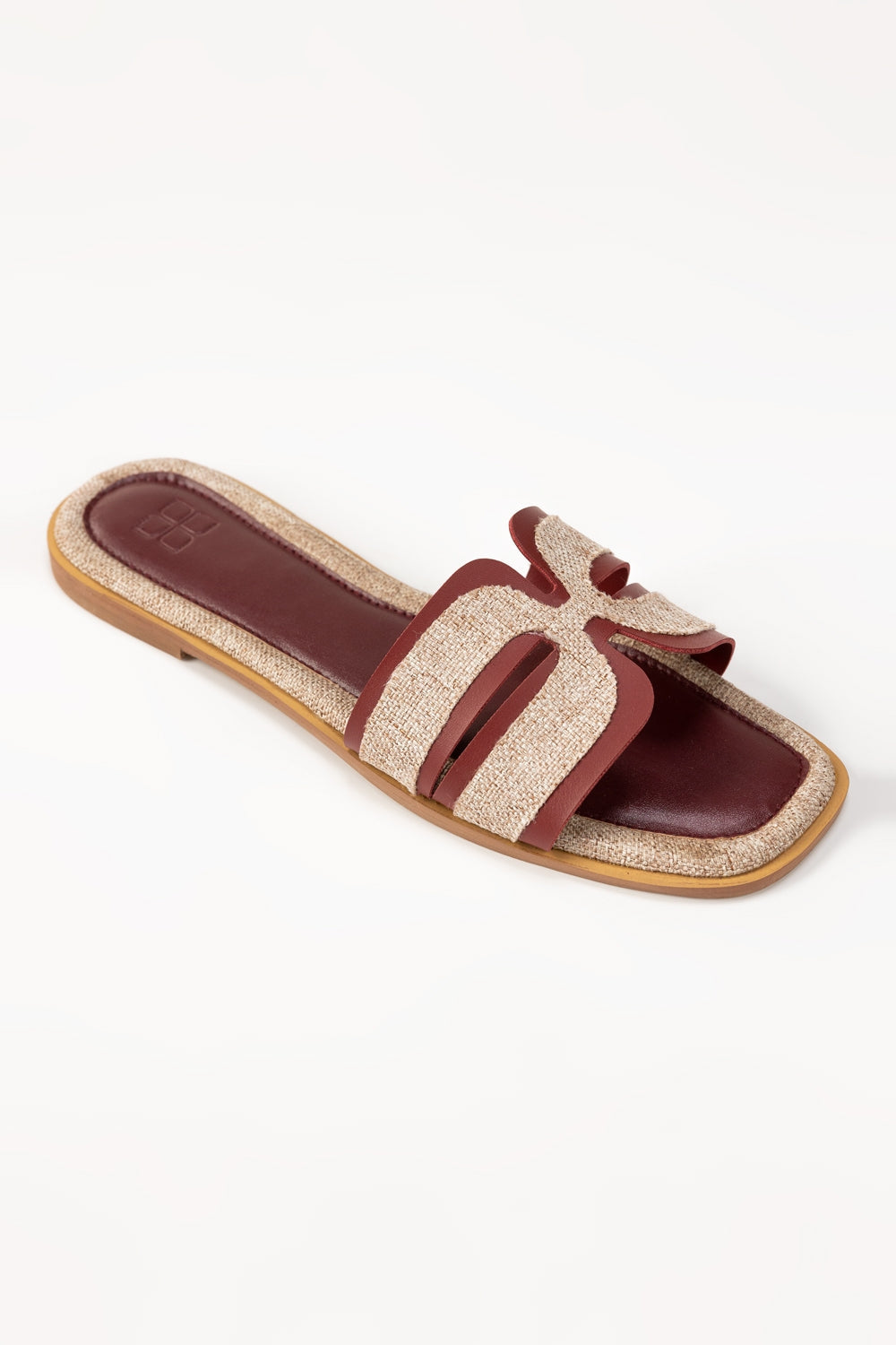 Maroon Slipper