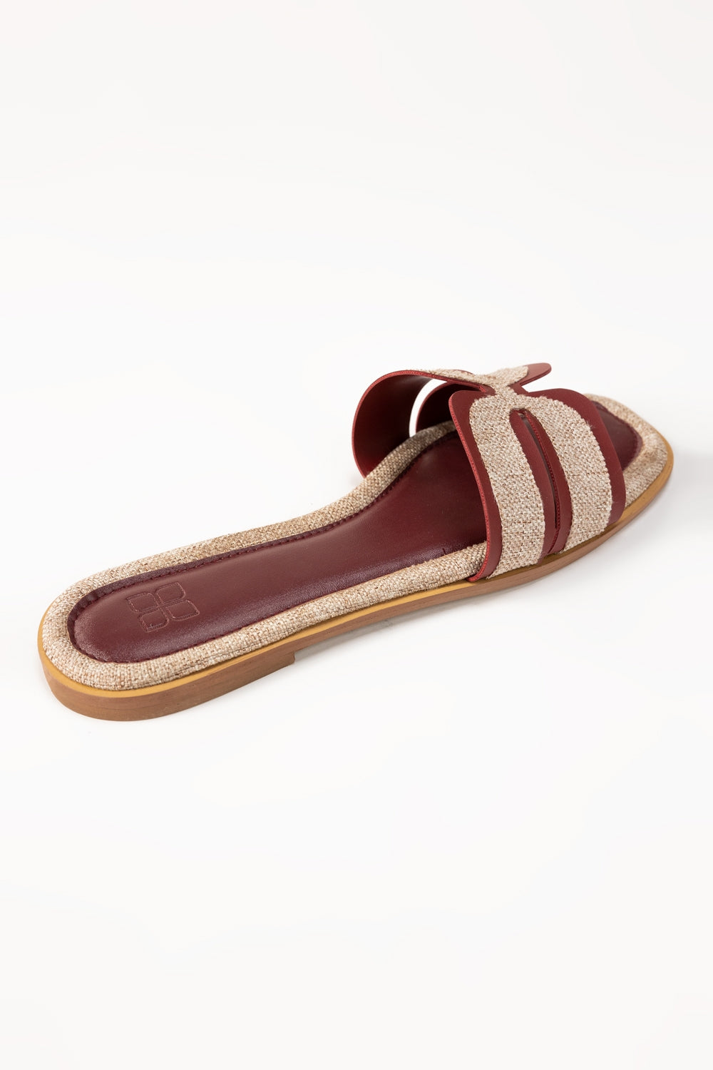 Maroon Slipper