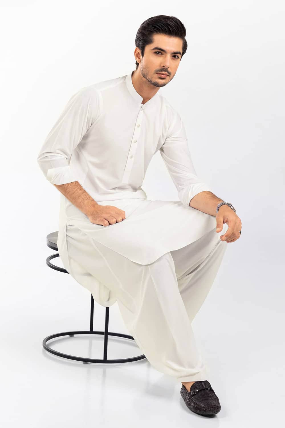 Ribbed Polo Shirt