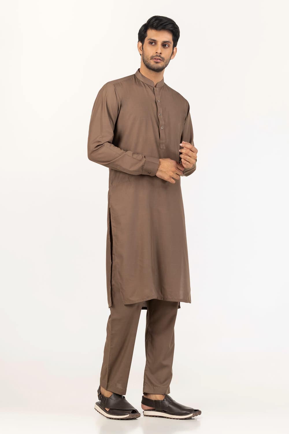 Gul Makhmal Unstitched Fabric Blended-Lf