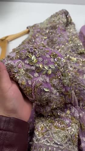 Aneelas Heavy Ada Work Bridal/Wedding 3pc [Laiba-K] [Dispatch Date Two Months]