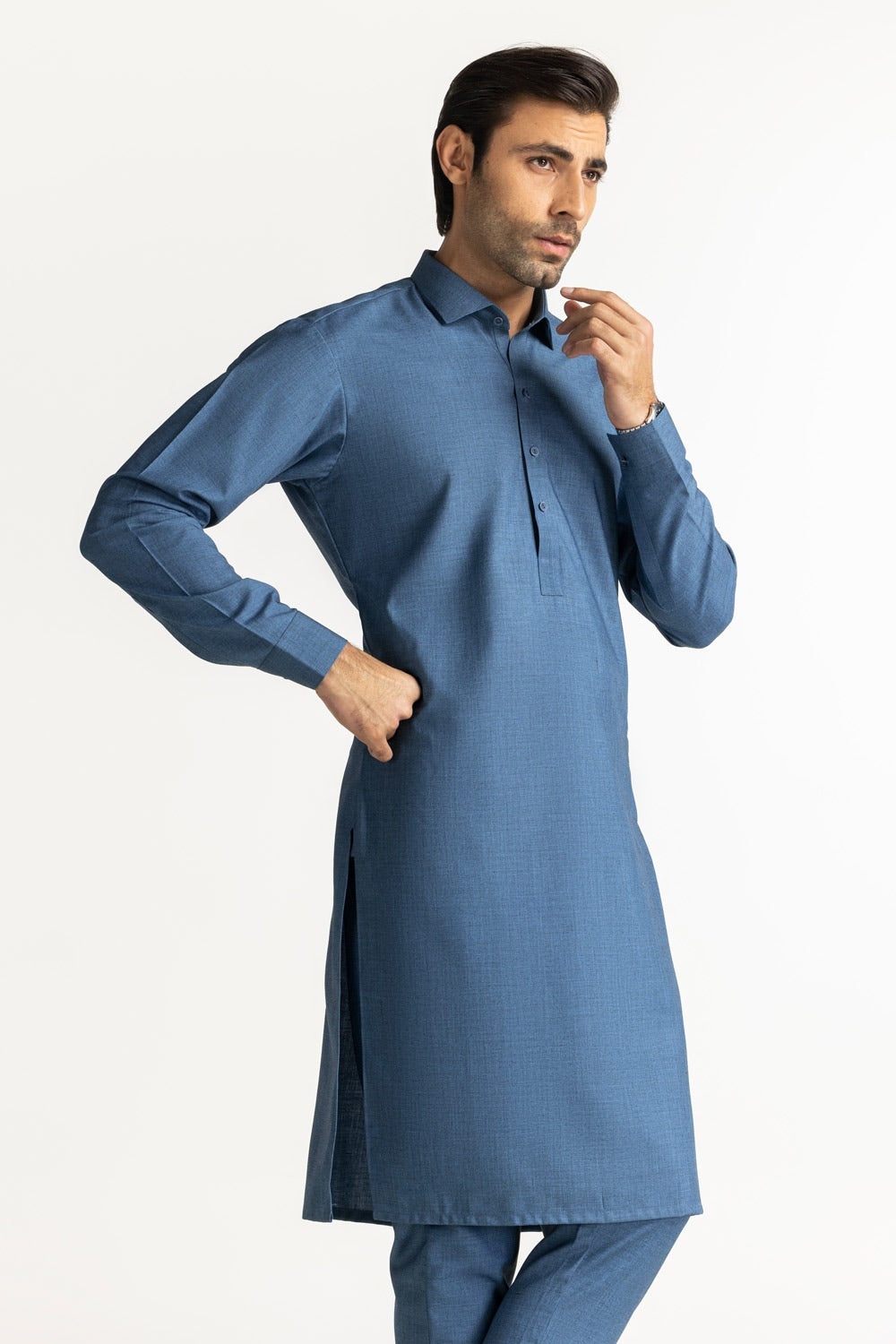 Gul 900 Lomani Unstitched Fabric Blended-Lf