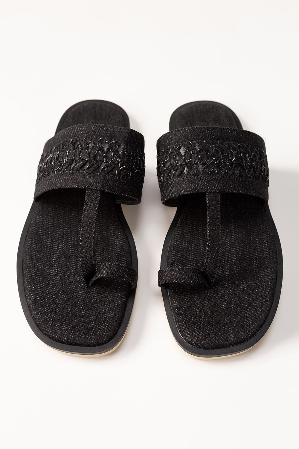 Black Comfy Slipper Iww-Cfs24-006