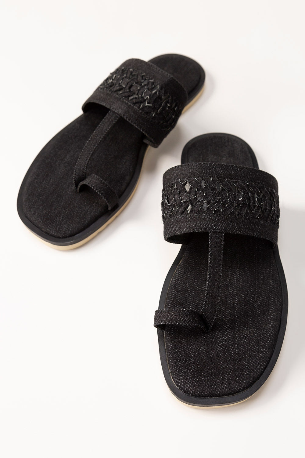 Black Comfy Slipper Iww-Cfs24-006