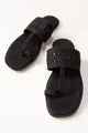 Black Comfy Slipper Iww-Cfs24-006