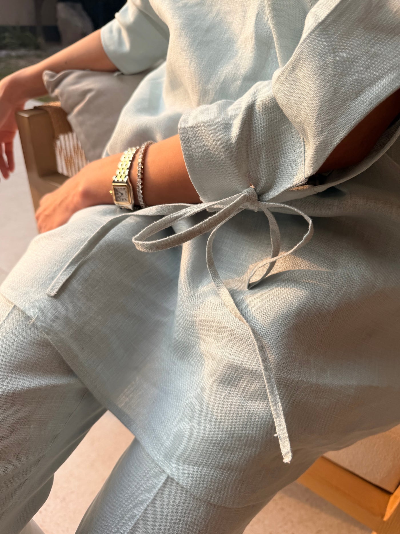 Blue Bow Set