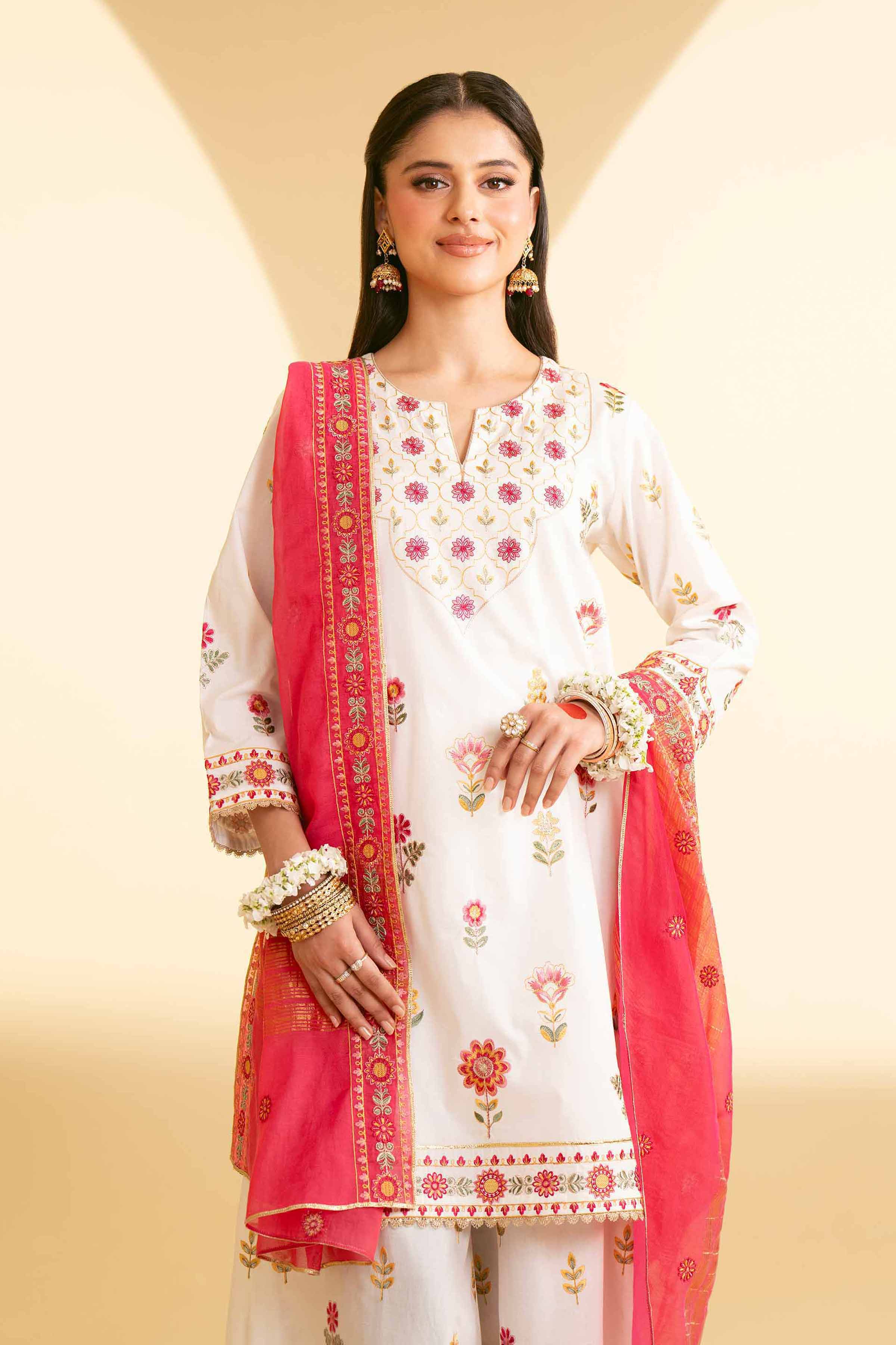3 Piece - Embroidered Suit - 42219885