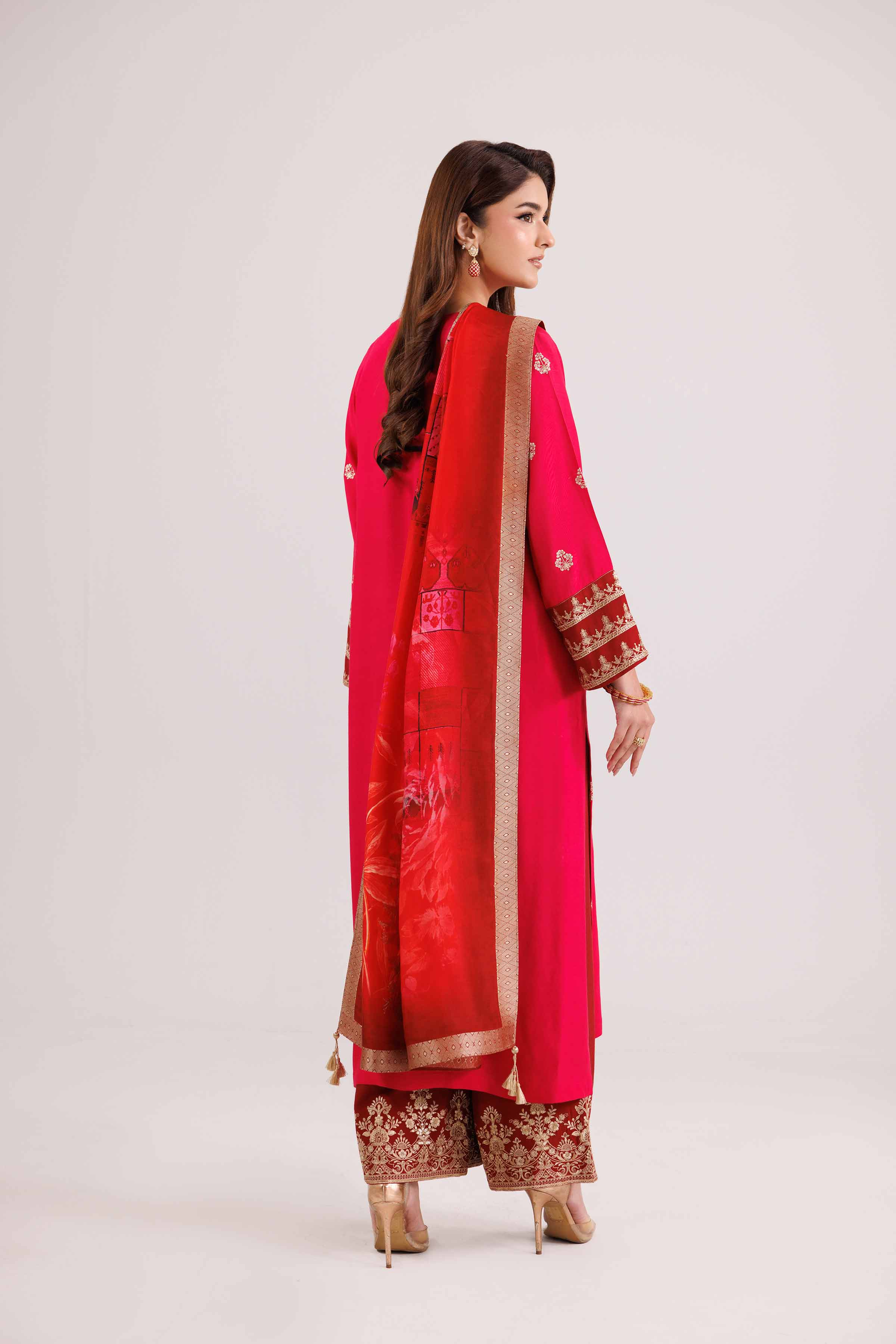 3 Piece - Embroidered Suit - 42419108