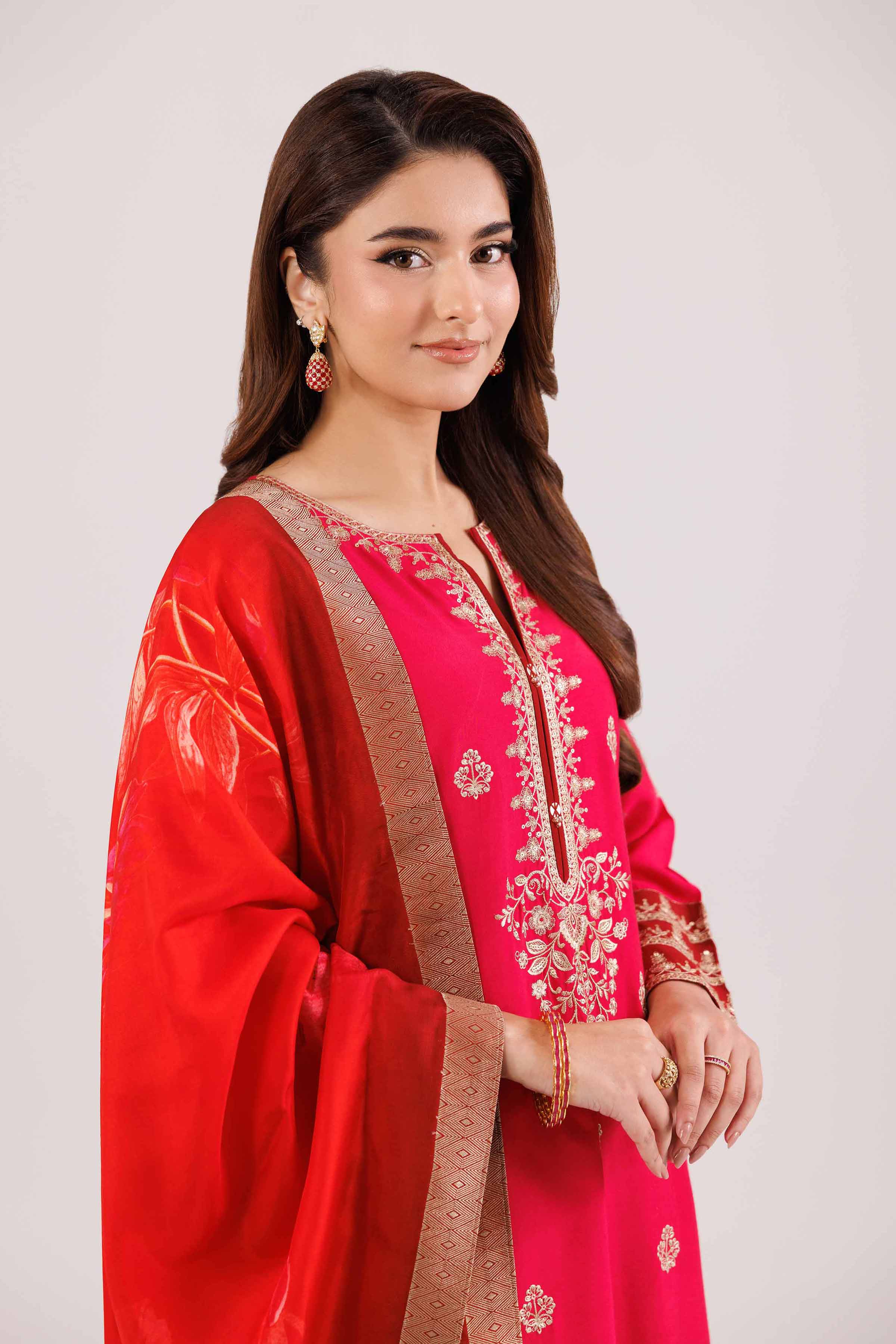 3 Piece - Embroidered Suit - 42419108