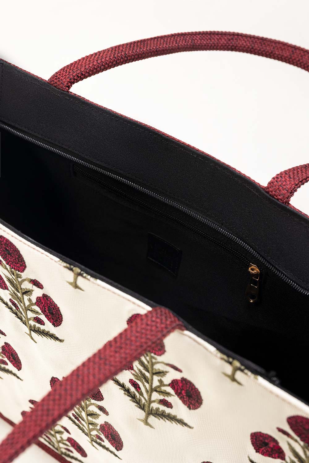 Maroon Tote Bag