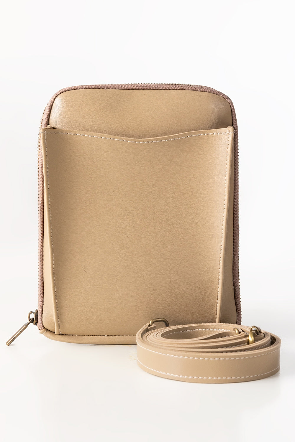 Beige Cross Body