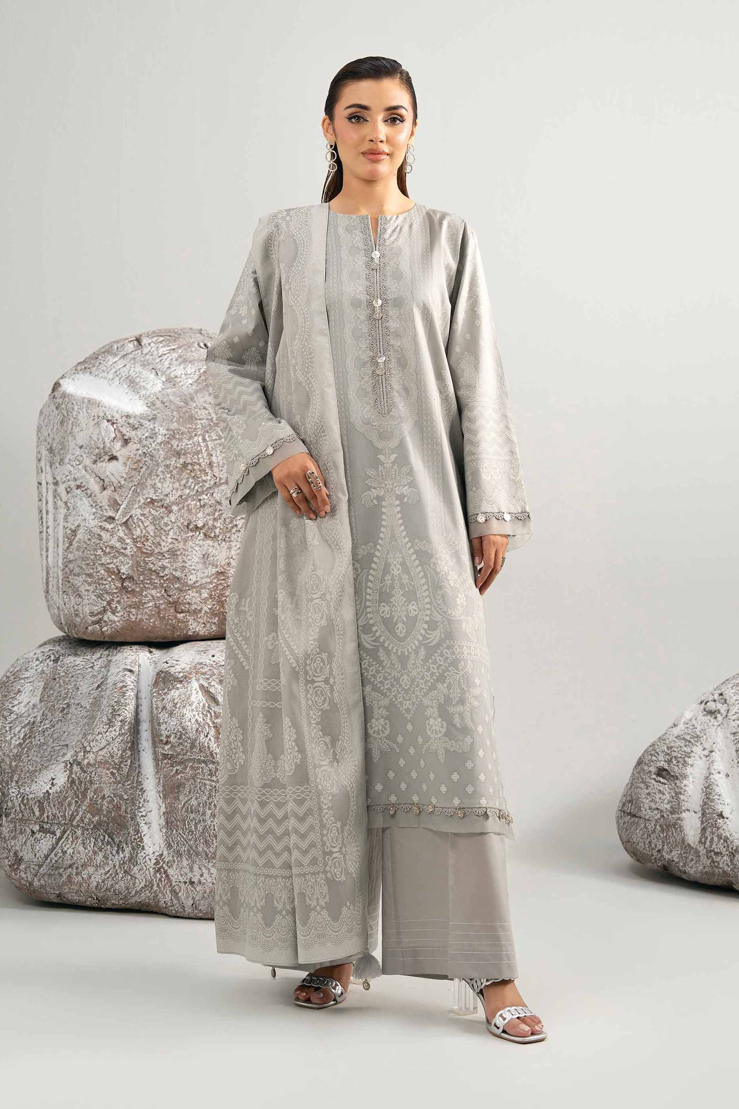 3 Piece - Dyed Jacquard Suit - 42502043