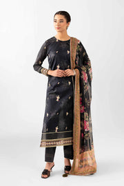 2 Piece - Digital Printed Embroidered Suit - 42502074