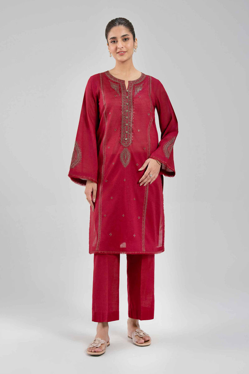 2 Piece - Embroidered Suit - 42502313