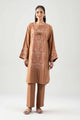 3 Piece Embroidered Organza Suit
