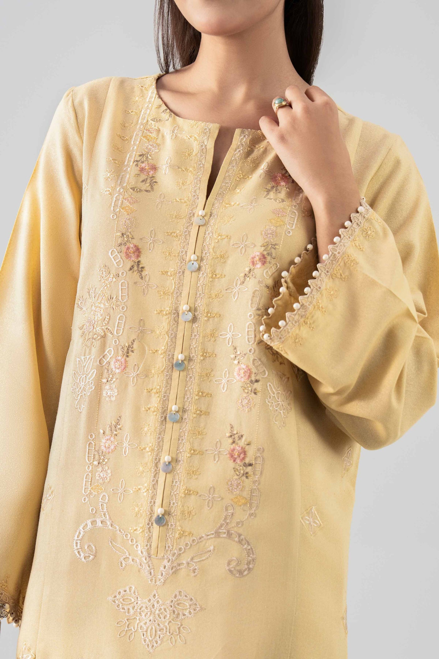3 Piece Embroidered Lawn Suit